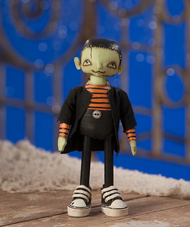 Bethany Lowe Frankie Frankenstein Doll New! 3 Bethany Lowe Frankie Frankenstein Doll New!