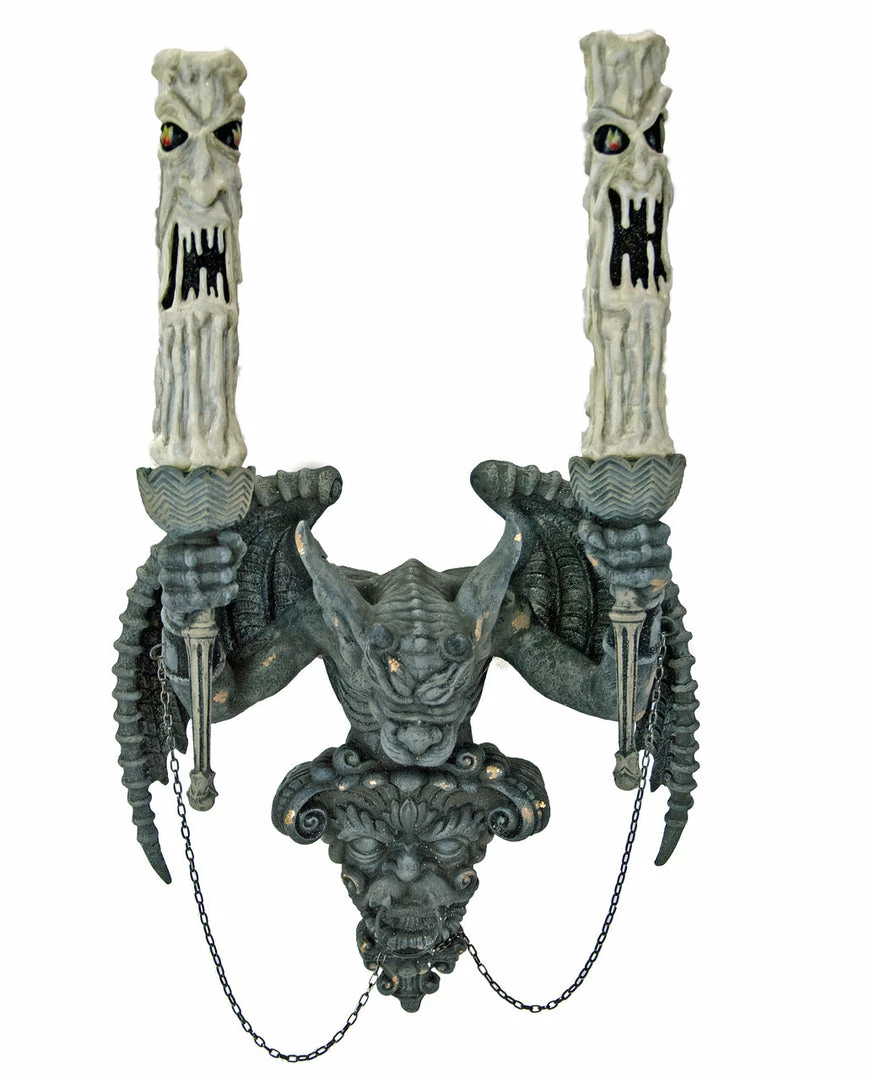 Katherine's Collection Gargoyle Candelabra Sconce 3 Katherine's Collection Gargoyle Candelabra Sconce