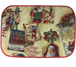 StiVoTex Merry Christmas Tapestry Placemats From Germany - Set Of 6