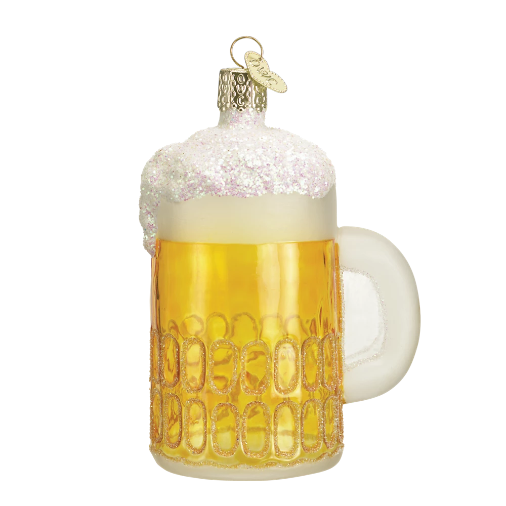 Old World Christmas Mug Of Beer Ornament 3 Old World Christmas Mug Of Beer Ornament