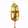 Katherine's Collection Gold Glitter Microphone Ornament New!