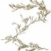 Katherine's Collection Gold Glittered Seaweed Garland