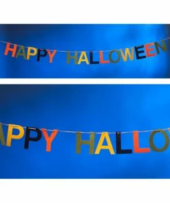 Bethany Lowe Happy Halloween Garland, Felt