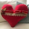 Demdaco New! Heart-Shaped Pillow 2 Demdaco New! Heart-Shaped Pillow