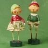 Henry And Holly Come Caroling Figurine, Lori Mitchell 2 Henry And Holly Come Caroling Figurine, Lori Mitchell