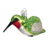 Old World Christmas Glass Hummingbird Ornament