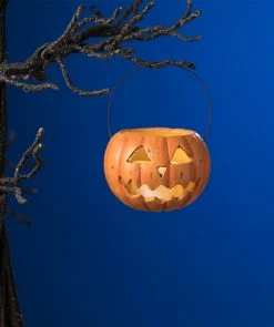 Bethany Lowe Jack-O'-Lantern Votive Holder