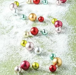 Bethany Lowe New! Jewel Tones Ball Garland