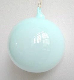 TheHolidayBarn.com Jim Marvin Baby Blue Bubblegum Glass Ornaments Jim Marvin Ornaments