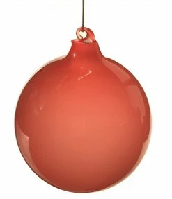Winward New! Jim Marvin Coral Bubblegum Glass Ball Ornaments