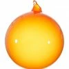 Winward Jim Marvin Ornaments Jim Marvin Sun Moon Orange Bubblegum Glass Ornaments