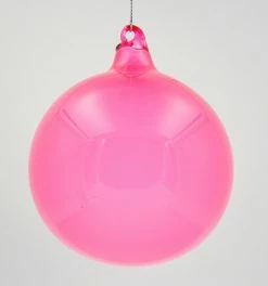 Winward New! Jim Marvin Cherry Pink Bubblegum Glass Ornaments