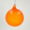 TheHolidayBarn.com Jim Marvin Citrus Orange Bubblegum Glass Ornaments