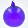 Winward Jim Marvin Dark Purple Bubblegum Glass Ornaments