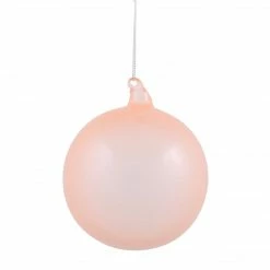 Winward New! Jim Marvin Light Coral Bubblegum Glass Ornaments