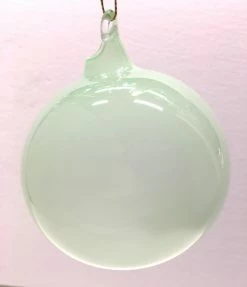 Winward Jim Marvin Soft Teal Bubblegum Glass Ornaments Jim Marvin Ornaments
