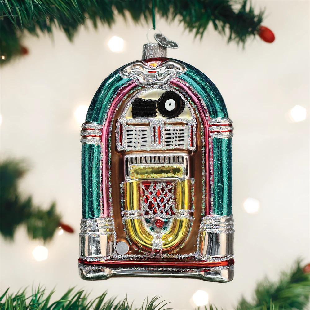 Old World Christmas Jivin' Jukebox Ornament 3 Old World Christmas Jivin' Jukebox Ornament