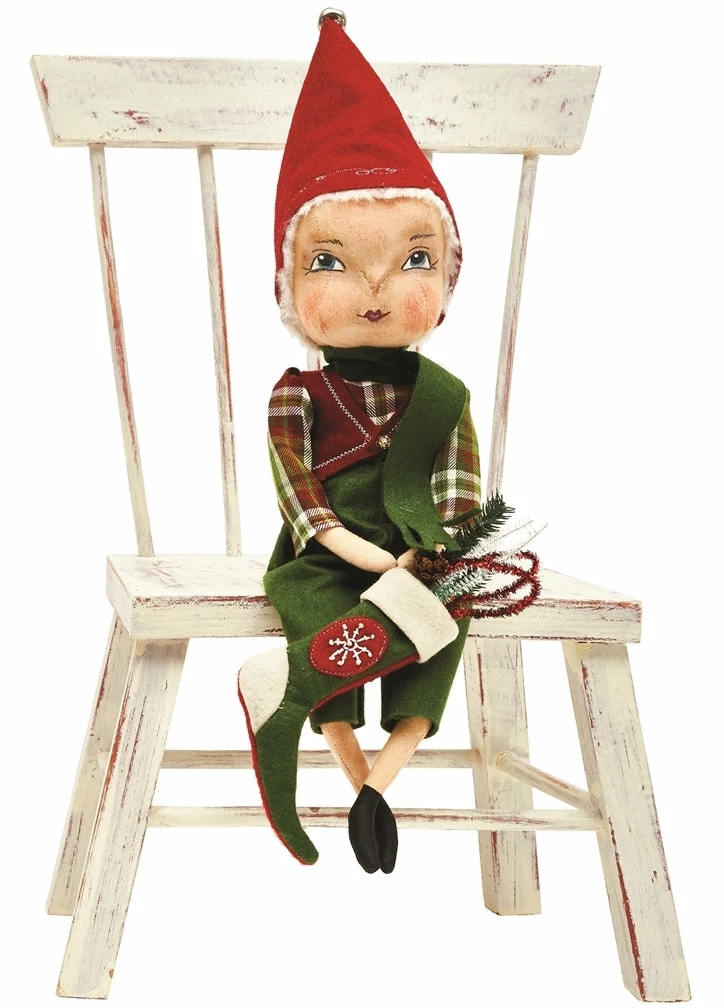 Joe Spencer Ezra Santa's Helper Doll 3 Joe Spencer Ezra Santa's Helper Doll