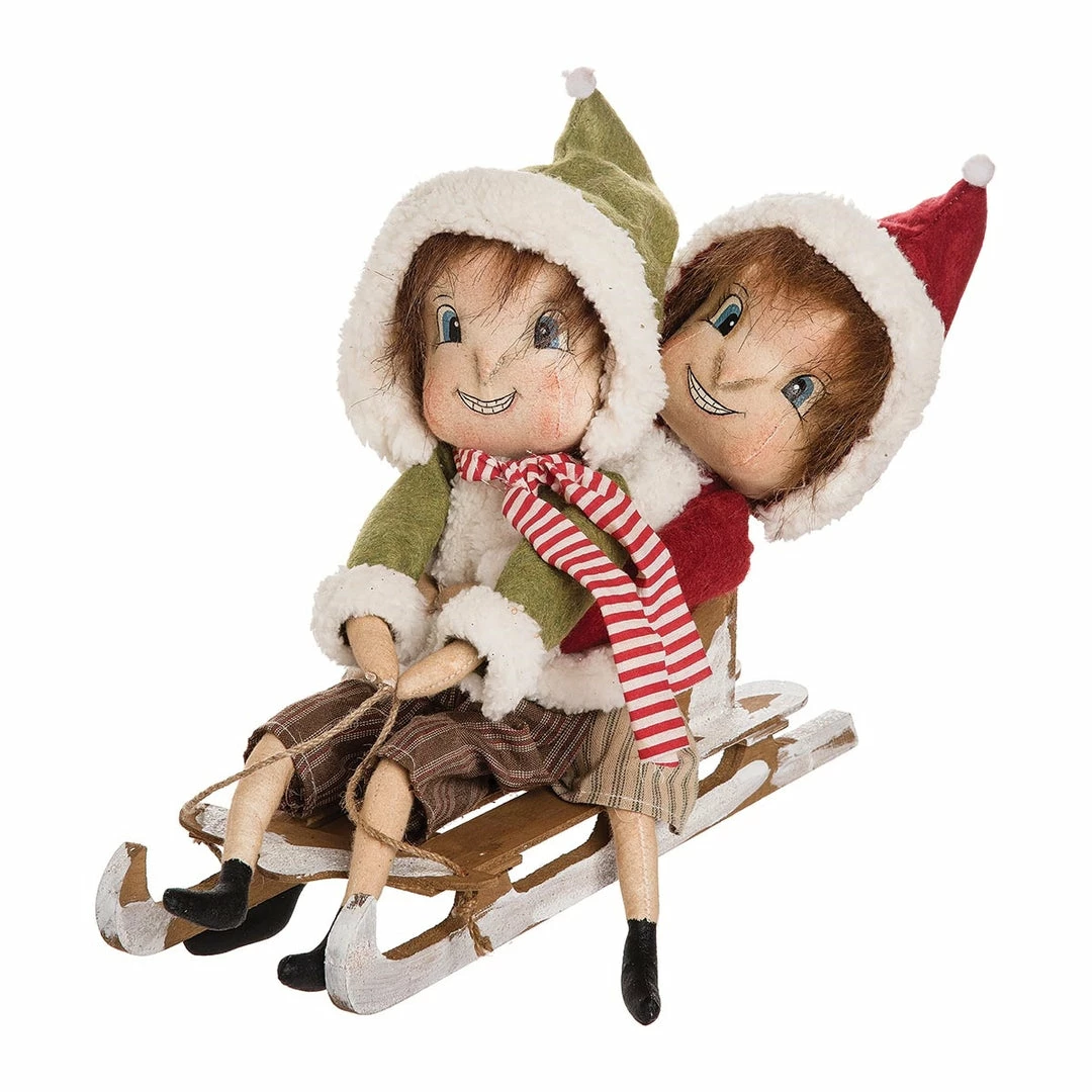 Joe Spencer Molly & Monty Go Sledding 3 Joe Spencer Molly & Monty Go Sledding