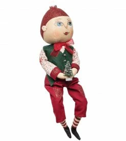 Joe Spencer Oakley Ornament Head Christmas Doll