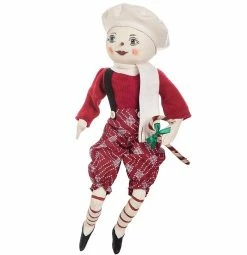 Joe Spencer Sterling Snowman Doll New!