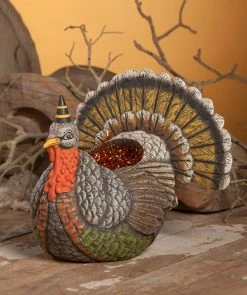 Bethany Lowe Johanna Parker Festive Turkey Container