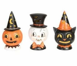 TheHolidayBarn.com Johanna Parker Light Up Halloween Characters