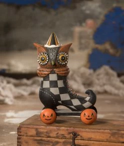Bethany Lowe New! Roller Spook Hoot Owl