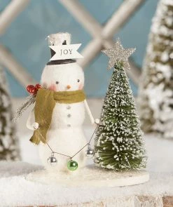 Bethany Lowe Joyful Snowman New!