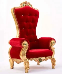 New! Katherine's Collection Santa Chair