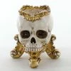 New! Katherine's Collection Skull Footed Bowl