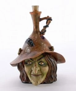 New! Katherine's Collection Brunhilda's Witch Jug Head