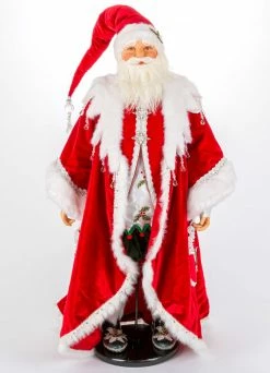 Katherine's Collection Snow Day Santa & Mrs. Claus