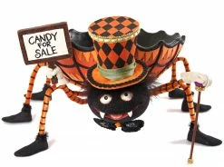 Katherine's Collection Silly Spider Candy Bowl New!