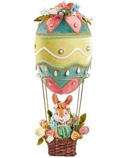 Katherine's Collection New! Up, Up And Away Balloon With Bunny Rabbit