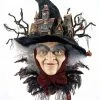 Katherine's Collection Which Way To Witchville Witch Wall Piece
