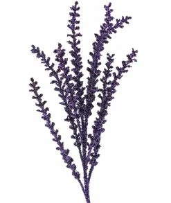 Katherine's Collection Purple Prickly Witches Plant Pick, Set Of 6 New!