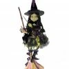 Katherine's Collection Witch On Broom New!