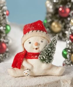 Bethany Lowe Lil' Jolly Snowman Figurine