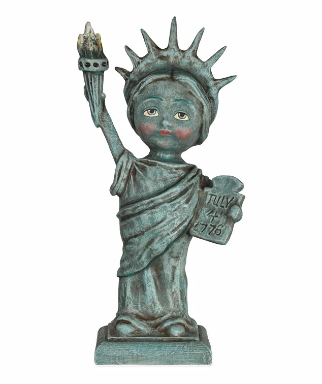 Bethany Lowe Little Miss Liberty Figurine New! 4 Bethany Lowe Little Miss Liberty Figurine New!