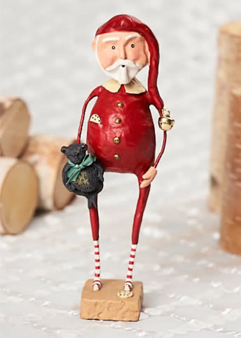 Lori Mitchell Sleepytime Santa Figurine 3 Lori Mitchell Sleepytime Santa Figurine