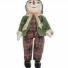 Joe Spencer Lucas Snowman Doll New! 2 Joe Spencer Lucas Snowman Doll New!