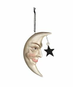 Bethany Lowe Man In The Moon Ornament