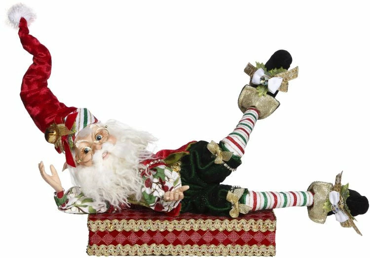 Mark Roberts Northpole Candy Cane Elf Stocking Holder 3 Mark Roberts Northpole Candy Cane Elf Stocking Holder