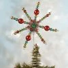 Bethany Lowe Merry & Bright Starburst Tree Topper New!