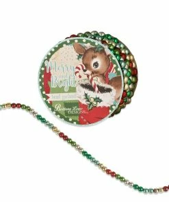 Bethany Lowe Merry & Bright Mini Bead Garland New!