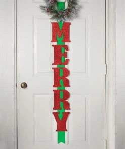 Bethany Lowe Merry Door Hanger