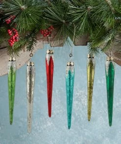 Bethany Lowe Mini Jolly Icicle Ornaments