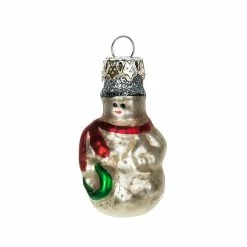 Midwest-CBK Christmas Mini Snowman Ornaments - Set Of 6