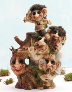 TheHolidayBarn.com New! Woodland Musical Trolls